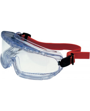 Vollsichtschutzbrille V-MAXX EN 166 Rahmen klar,Scheibe klar PC 10St./VE