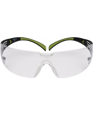 Schutzbrille Reader SecureFit-SF400 EN166 Bügel schw. grün,Scheiben klar +1,50