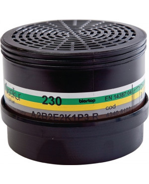 Mehrbereichskombifilter 230 A2B2E2K1-P3R D 2 St./Btl.EKASTU
