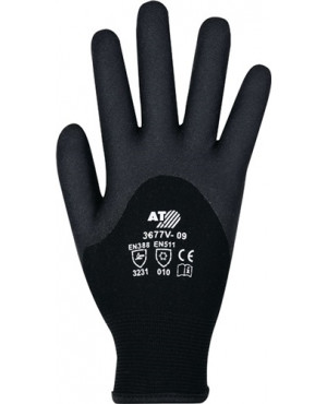 Kälteschutzhandschuh Gr.10 schwarz Terry-Schlingen EN 388,EN 511 Kat.II
