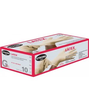 Einweghandschuhe Male Gr.XL (10) hellbeige Latex EN 455