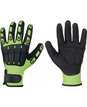 Handschuhe Resistant Gr.10 leuchtend gelb/schwarz Kunstfaser EN 388 Elysee