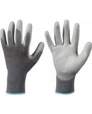 Handschuhe Touch Shenzhen Gr.9 grau Nyl.mitPUR EN 388 Kat.II