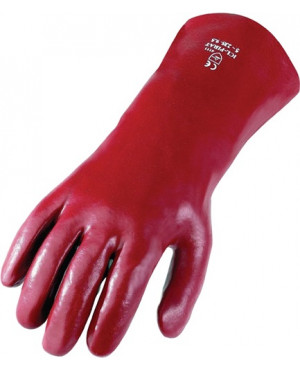 Chemiehandschuh Pirat Gr.10,5 rotbraun EN 388,EN 374 Kat.III AT