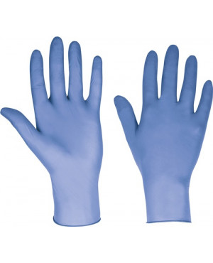 Einweghandschuh DexPure® 803-81 Gr.M blauviolett Nitril EN 374 HONEYWELL