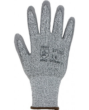 Schnittschutzhandschuhe Gr.9 grau/grau HDPE mitPUR EN 388 Kat.II 10 PA