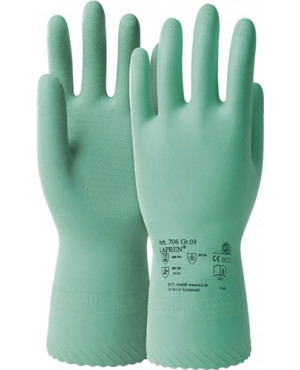 Chemiehandschuh Lapren 706 Gr.9 grün EN 388,EN 374 Kat.III KCL by Honeywell