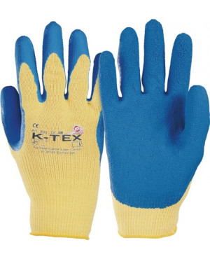 Schnittschutzhandschuhe K-TEX 930 Gr.10 blau/gelb EN 388 Kat.II 10 PA