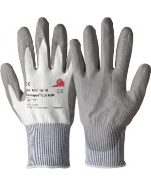 Schnittschutzhandschuhe Camapur Cut 620 Gr.11 weiß/grau HPPE EN 388 Kat.II 10 PA