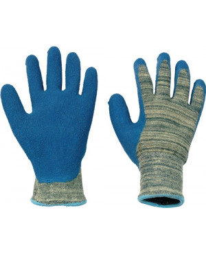 Schnittschutzhandschuhe Sharpflex Latex Gr.9 grau/blau EN 388,EN 407 Kat.II 10PA
