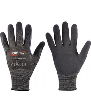 Schnitthandschuh Comfort Cut 5 Gr.7 schwarz meliert/schwarz EN 388 Kat.II 12 PA