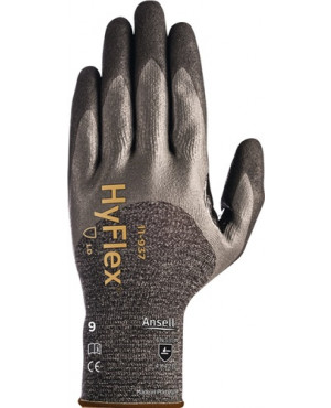 Schnittschutzhandschuhe HyFlex 11-937 Gr.10 schwarz/grau EN 388 Kat.II Ansell