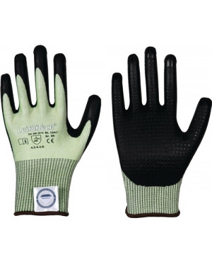 Schnittschutzhandschuhe LeiKaTech® 1647 Gr.8 grün/schwarz