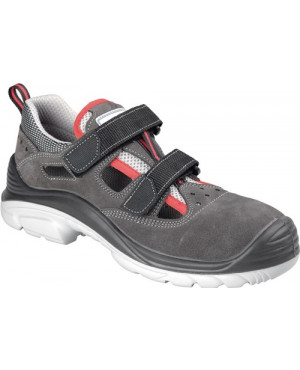 Sicherheitssandale Föhr Gr. 47 schwarz/grau Leder S1 SRC EN 20345 PROMAT