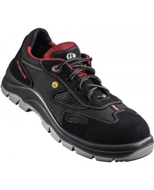 Sicherheitsschuh 5111 A Gr.43 schwarz/rot Leder/Textil S1 ESD EN ISO 20346