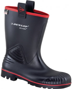 Sicherheitsstiefel Acifort Rocker Gr.44 schwarz PVC/Nitrilkaut. S5 SRA EN20345