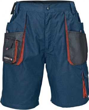 Herrenshorts Gr. 48 marine/schwarz/rot 65% PES/35% CO TERRATREND