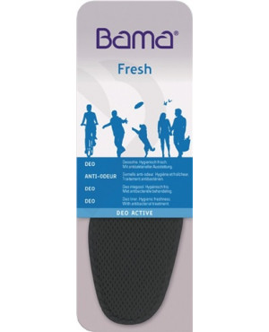 Einlegesohle Deo Active Gr.44 schwarz hygienisch Bama