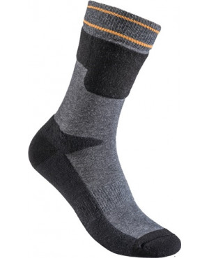 Funktionssocke Dibbersen Gr.43-46 schwarz/grau 30% Coolmax 60% CO 10% PA