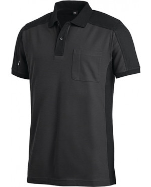 Poloshirt KONRAD Gr.M anthrazit/schwarz 60%CO/40%PES FHB