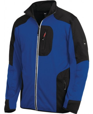 Jersey-Fleecejacke RALF Gr.XL royal/schwarz 91%PES/9%EL FHB