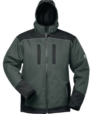 Wintersoftshelljacke Ajax Gr.XXL grau/schwarz 100% PES FELDTMANN