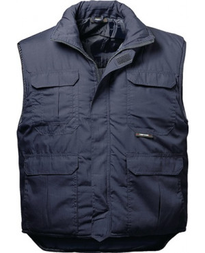 Truckerweste Gr. M 50/52 blau 65% PES/35% CO