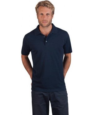 Men´s Superior Poloshirt Gr.M navy 100% CO PROMODORO