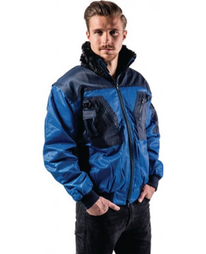 Kombipilotenjacke 4 in 1 PROMAT Gr. XXXL königsblau/hydronblau 60% PES/40% CO