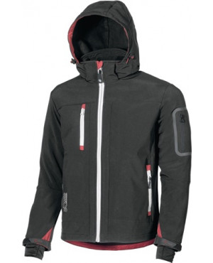 Softshelljacke Metropolis Gr.L schwarz/carbon 96% PES/4% EL