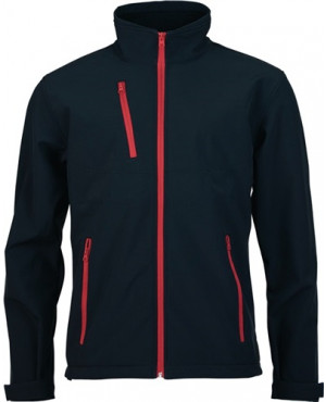 Softshelljacke Gr.M schwarz 96% PES/4% Spandex