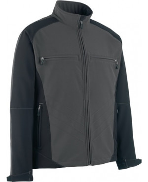 Softshelljacke Dresden Gr.XXL dunkelanthrazit/schwarz 100% PES