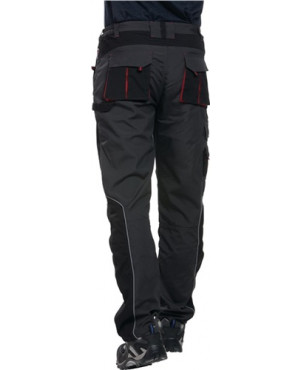 Berufs-Bundhose Gr. 54 dunkelgrau/schwarz 65% PES/35% CO