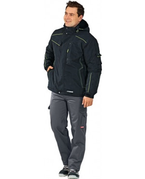 Jacke Neon Gr.L grau/grün 100% PES PLANAM