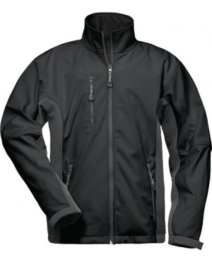 Softshelljacke Kronos Gr.XXL schwarz/grau 96% PES/4% EL