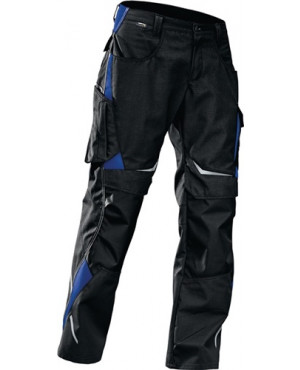 Hose 2324 Gr.58 schwarz/kornblumenblau 65%PES/35%CO