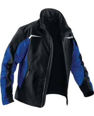 Softshelljacke Weather Dress Form 1241 Gr.XL schwarz/kornblumenblau 96%PES/4%EL