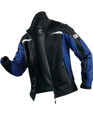 Ultrashelljacke 1141 Gr.XXL schwarz/kbl.blau 100%PES