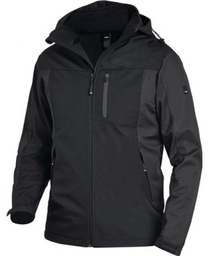 Softshelljacke JANNIK Gr.XXL anthrazit/schwarz 100% PES