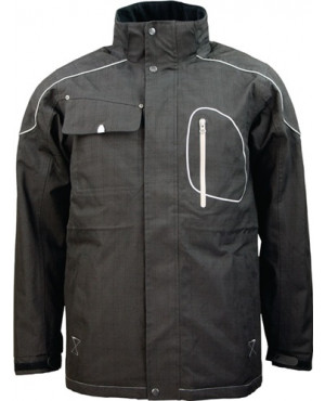 Winterparka Gr. XXL schwarz 100% PES 1 St.