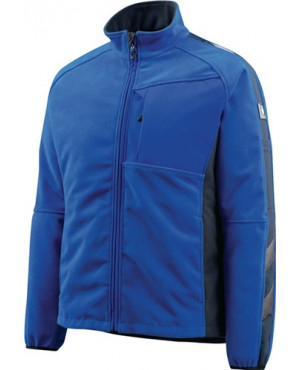 Fleecejacke Marburg Gr.XXL kornblau/schwarzblau 100%PES MASCOT