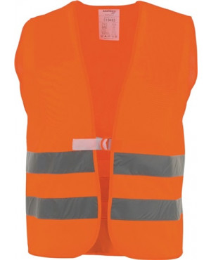 Warnweste Gr.universal orange 100% PES EN 20471 Kl.2