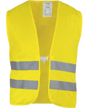Warnweste Gr.universal gelb 100% PES EN 20471 Kl.2