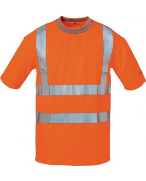 Warnschutz T-Shirt Pepe Gr. XL orange 80% PES/20% CO ELYSEE