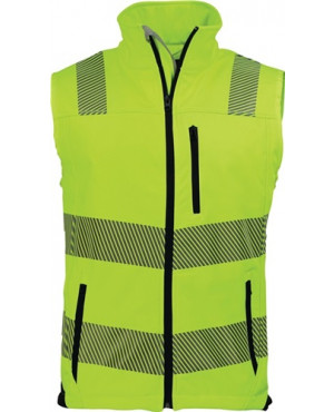 Warnweste Prevent® Trendline Gr.L gelb 100% PES Asatex