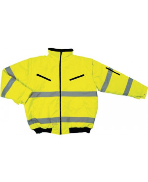 Warnschutz-Pilotenjacke Gr. M gelb 100% PES