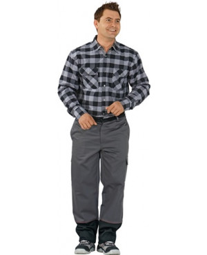 Schweißerschutz-Bundhose Weld Shield Gr. 58 grau/schwarz