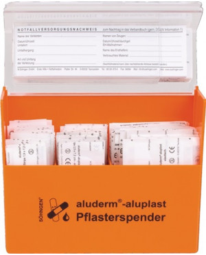 Pflasterspender aluderm-aluplast B160xH122xT57ca.mm 115 St./VE Söhngen