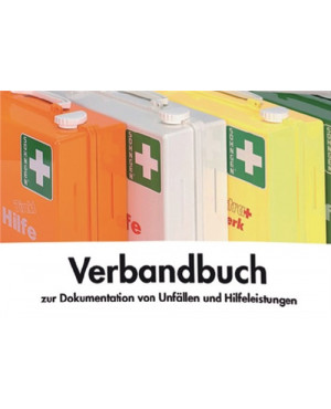 Verbandbuch DIN A5 Dok. v. Betriebsunfällen Aufbewahrungspflicht 5 Jahre SÖHNGEN