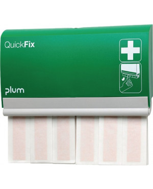 Pflasterspender QuickFix B232,5xH133,5xT33,0ca.mm 60 St./VE Plum